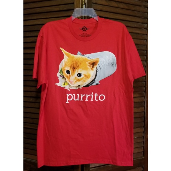 purrito t shirt